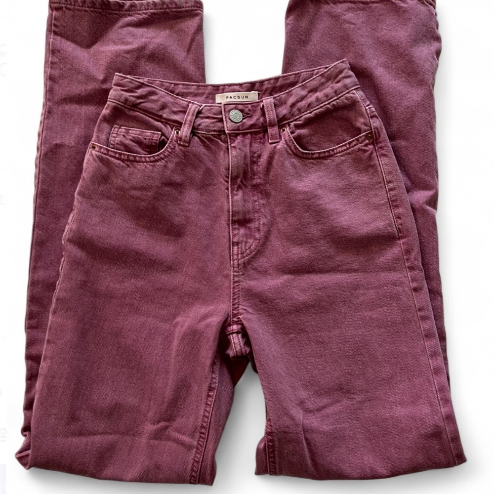 PacSun Women's Purple Boyfriend Jeans